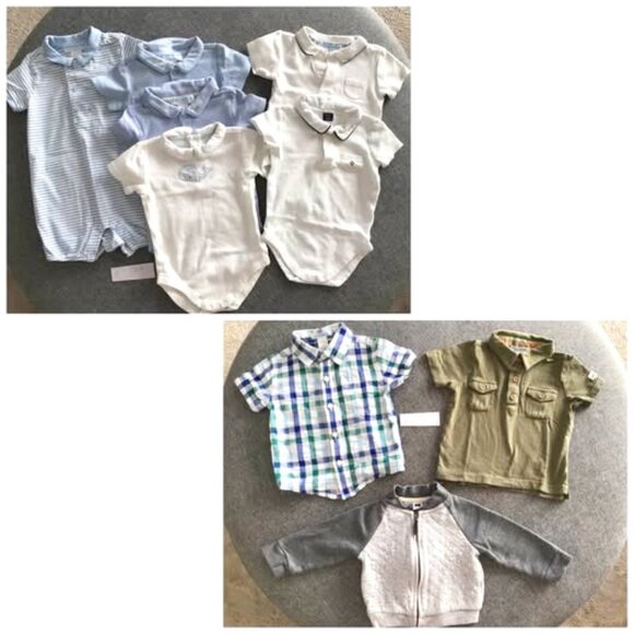 Baby Boy Janie & Jack 6-12m (9 Pcs)
